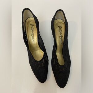 YSL‎ Yves Saint Laurent Lace Pumps Size 6.5